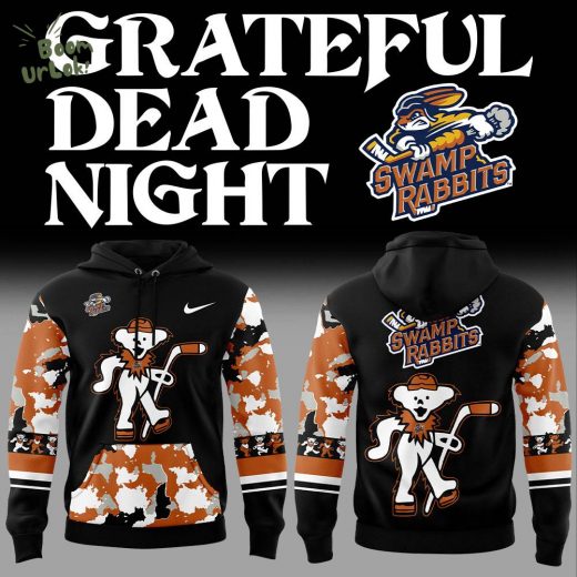 Greenville Swamp Rabbits Grateful Dead Night 2024 Premium Hoodie