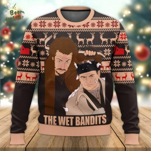 Home Alone Wet Bandits Ugly Christmas Sweater – Classic Christmas Movie Edition