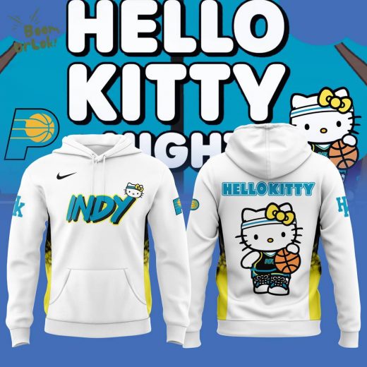 Indiana Pacers x Hello Kitty 2024 Special Edition Hoodie