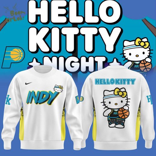 Indiana Pacers x Hello Kitty 2024 Sweatshirt Special Release