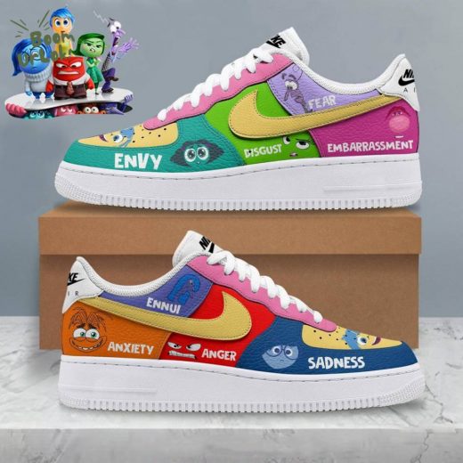 Inside Out 2 Air Force 1 Sneakers – Limited Edition