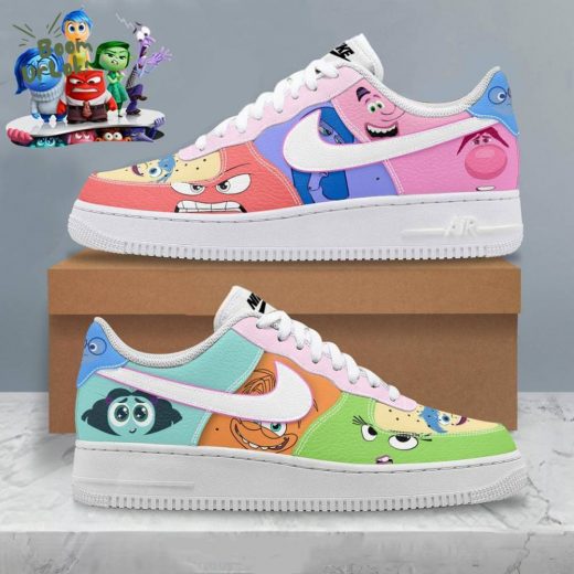 Inside Out 2 Air Force 1 Sneakers – Special Edition