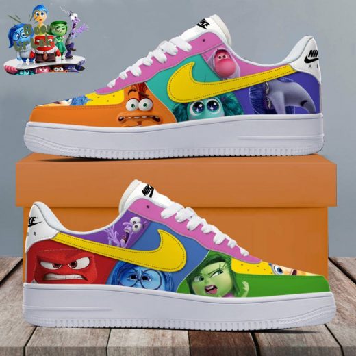 Inside Out Walt Disney Air Force 1 Sneakers – Limited Edition