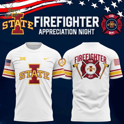 Iowa State Cyclones Football 2024 Firefighter Appreciation Night Premium Limited Tee