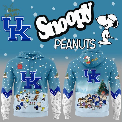 Kentucky Football 2024 Peanuts & Snoopy Nike Hoodie