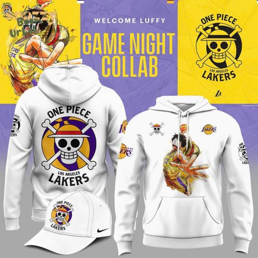 La’Lakers X One Piece Luffy Hoodie New 2025