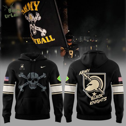 Limited Edition Army Football Black Hoodie