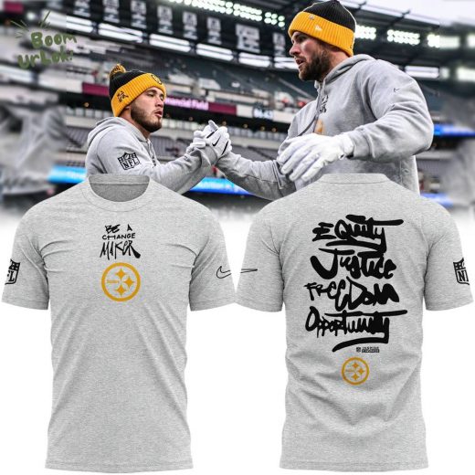 Limited Edition Be A Change Maker Pittsburgh Steelers Tee – Custom Edition