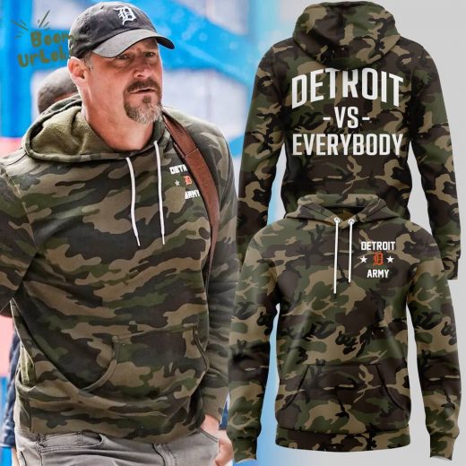 Limited Edition Detroit Lions 2024 Camo Hoodie