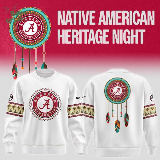 Limited Edition Native American Heritage Night Alabama Crimson Tide Football Sweatshirt – Collector’s Edition