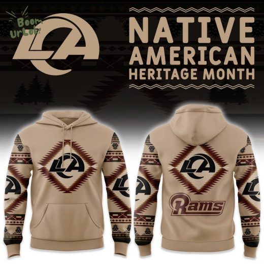 Los Angeles Rams Native American Heritage Hoodie – 2024 Special Release