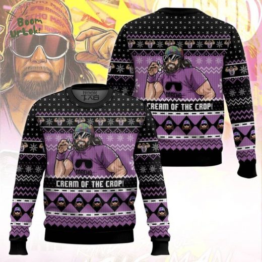 Macho Man Christmas Ugly Sweater – Holiday Party Gear Edition