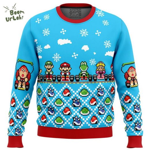 Mario Kart Racing Ugly Christmas Sweater – Fun Christmas Edition