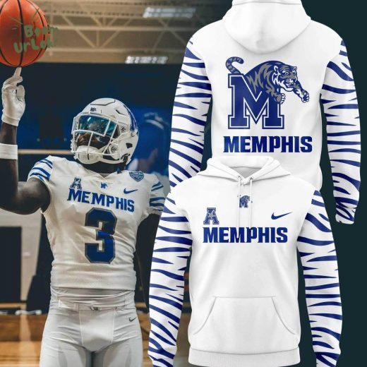 Memphis Football Fear The Tigers Uniform Hoodie – 2024 Limited Edition