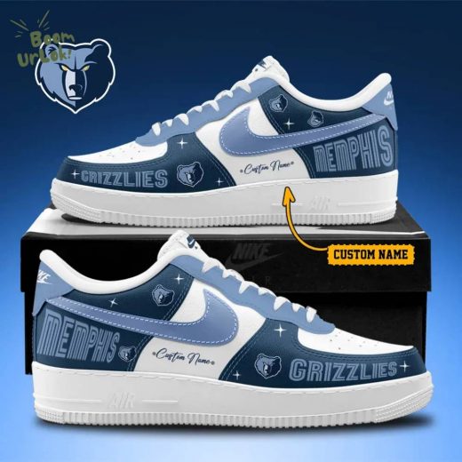 Memphis Grizzlies Nike Air Force 1 Limited Shoes – 2024 Edition