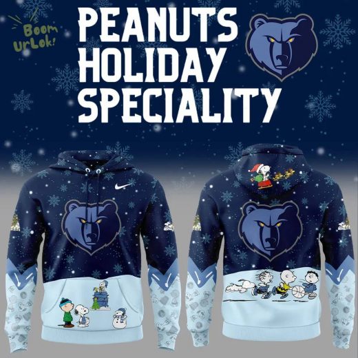 Memphis Grizzlies Peanuts x Snoopy 2024 Nike Hoodie