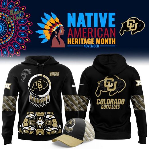 Men’s Nike Colorado Buffaloes 2024 Native American Heritage Month Hoodie