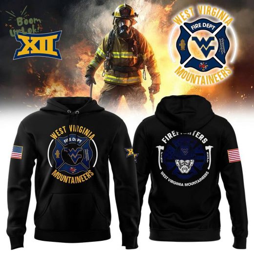 Men’s West Virginia Football x 2024 Firefighter Appreciation Night Premium Limited Pullover Hoodie