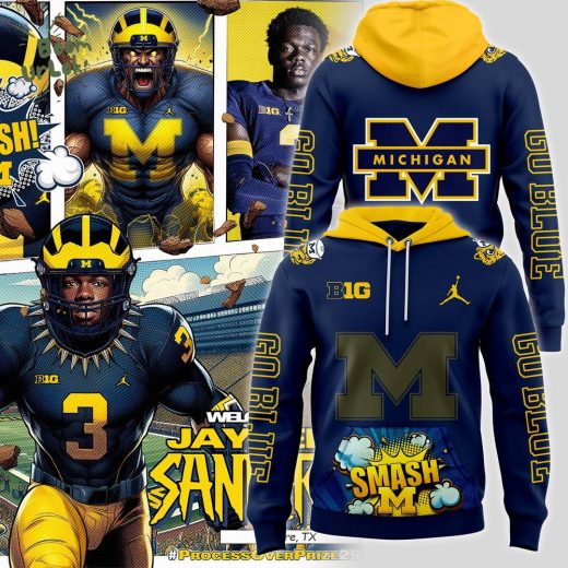 Michigan Wolverines 2024 “Go Blue” Football Limited Edition Hoodie