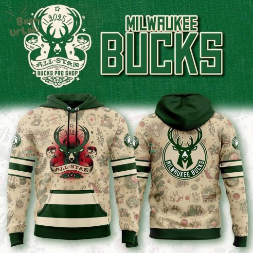 Milwaukee Bucks 2025 All-Star Premium Limited Hoodie – Men’s Edition