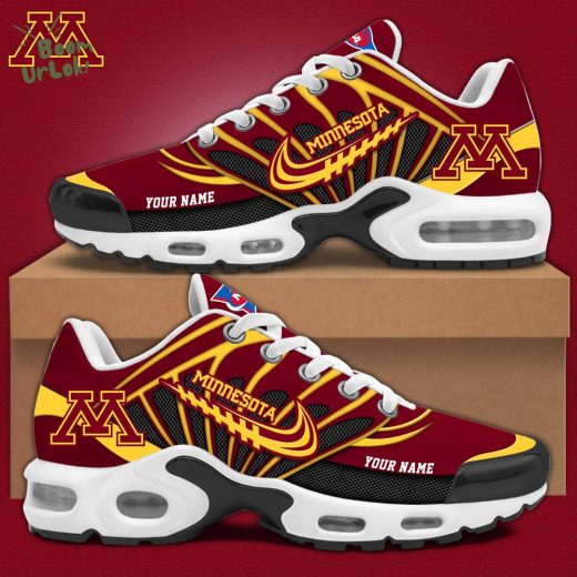 Minnesota Football Personalized Air Max Plus Sneakers – Custom Edition