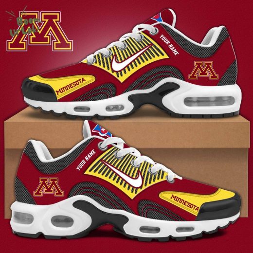 Minnesota Football Personalized Custom Sneakers – Fan Edition