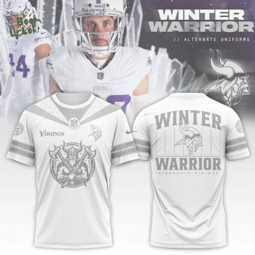 Minnesota Vikings 2024 Winter Warrior T-Shirt – Limited Edition