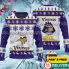 NFL Minnesota Vikings Ugly Christmas Sweater with Thermos – Holiday Special