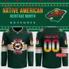 Minnesota Wild 2024 NHL Merry Christmas Premium Limited Custom Jersey – Christmas Edition