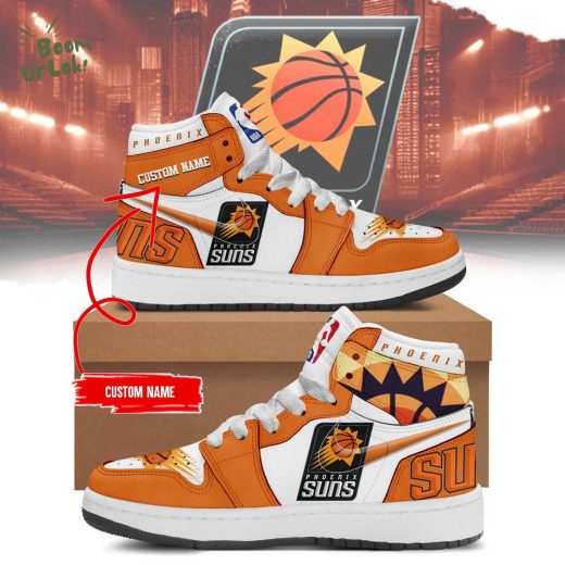 NBA Phoenix Suns Air Jordan 1 Custom Name Shoes – Personalized 2024