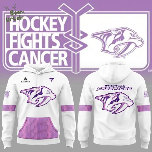 Nashville Predators Hockey Fights Cancer Night in Smashville Hoodie – 2024 Edition