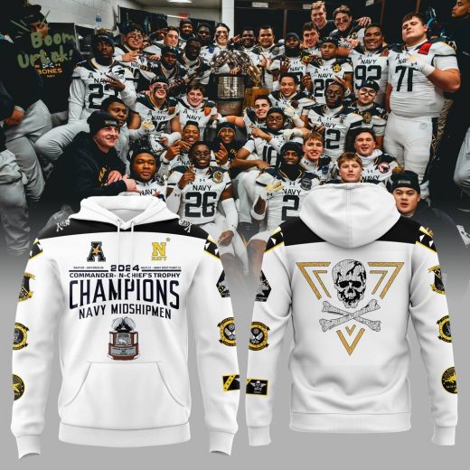 Navy Midshipmen 2024 C.I.C. Trophy Champions Limited Edition Hoodie