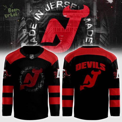 New Jersey Devils 2024 “Made in Jersey” Exclusive Limited Edition Jersey