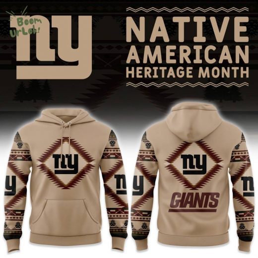 New York Giants Native American Heritage Hoodie – 2024 Special Version