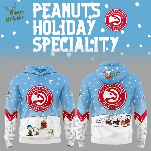 Nike Atlanta Hawks Peanuts & Snoopy Hoodie – Limited Edition