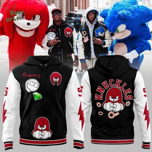 Nike Detroit Lions 2024 Sonic & Knuckles Premium Hoodie – Exclusive Design