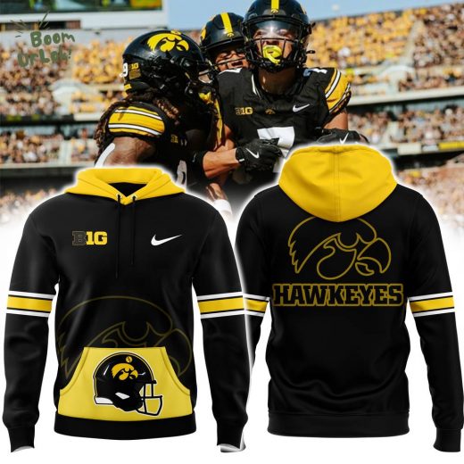 Nike Iowa Hawkeyes Yellow 2024 Pullover Hoodie – Men’s Edition