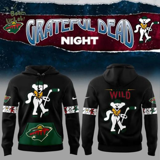 Nike Minnesota Wild Grateful Dead Night Hoodie – Limited Edition