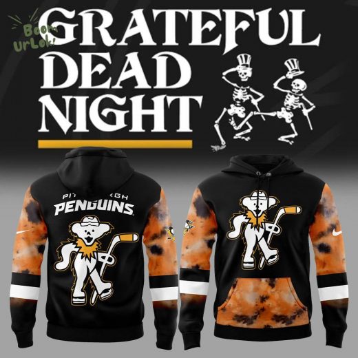 Nike Pittsburgh Penguins 2024 Grateful Dead Night Hoodie – Special Edition