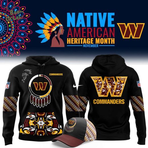 Nike Washington Commanders 2024 Native American Heritage Month Premium Hoodie – Limited Edition