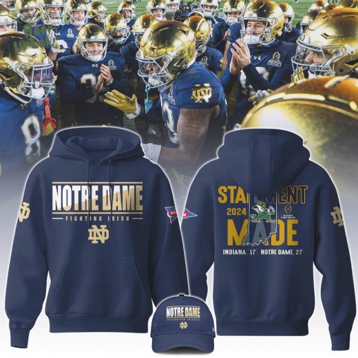 Notre Dame Fighting Irish Sugar Bowl 2025 CFP Hoodie