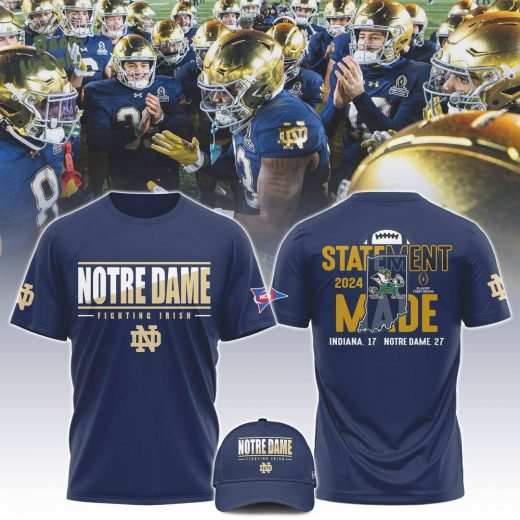 Notre Dame Fighting Irish Sugar Bowl 2025 CFP T-Shirt Limited Edition