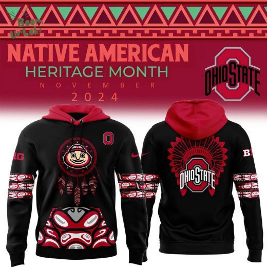 Ohio State 2024 Football Native American Heritage Month Hoodie