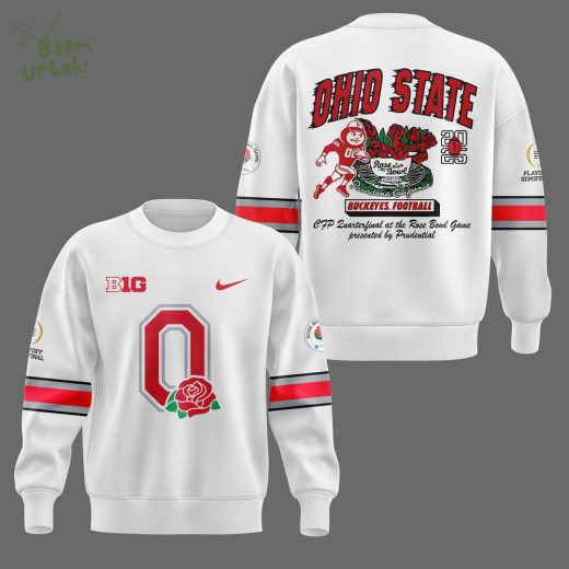 Ohio State Buckeyes 2025 Rose Bowl Game Sweatshirt – Limited Edition