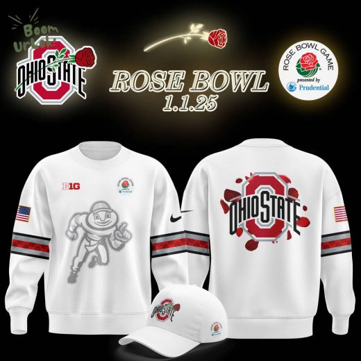 Ohio State Buckeyes Rose Bowl Game Sweatshirt 2024 Limited Edition