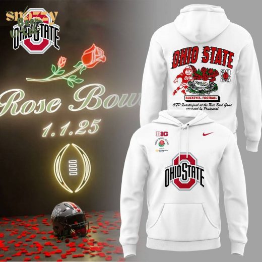 Ohio State Football Rose Bowl Game Nike Hoodie New Version