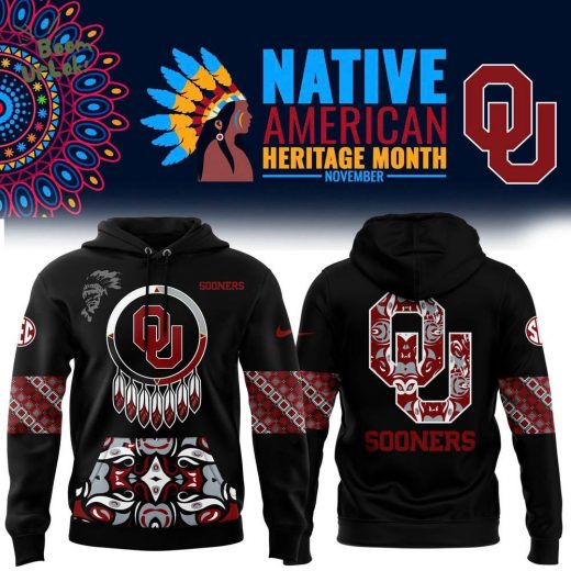 Oklahoma Sooners 2024 Native American Heritage Month Premium Hoodie – Limited Edition