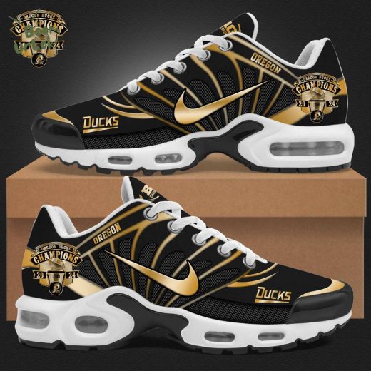 Oregon Ducks 2024 Big Ten Football Champion Personalized Air Max Shoes – Limited Edition