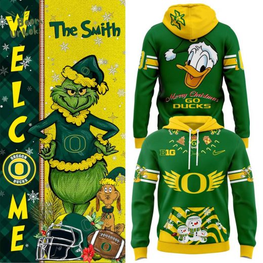 Oregon Ducks 2024 Merry Christmas Limited Edition Hoodie – Holiday Collection