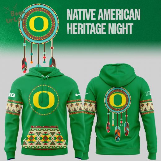 Oregon Ducks Native American Heritage Hoodie – Limited Edition